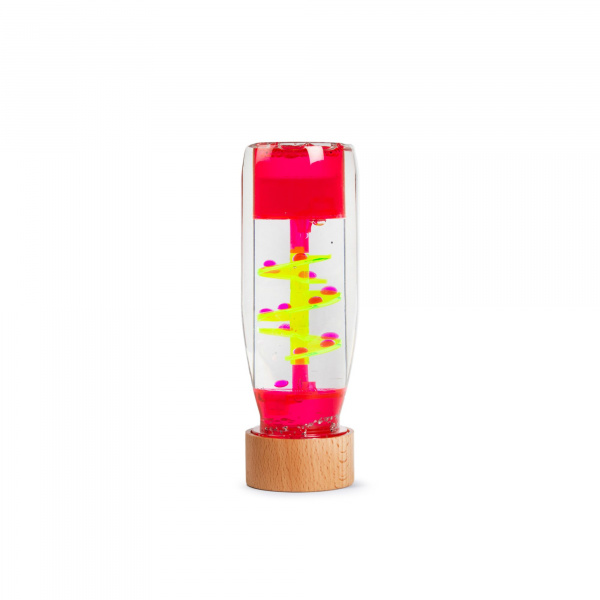 Bouteille sensorielle move spirale rose Petit boum