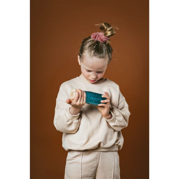 Bouteille sensorielle float turquoise Petit boum