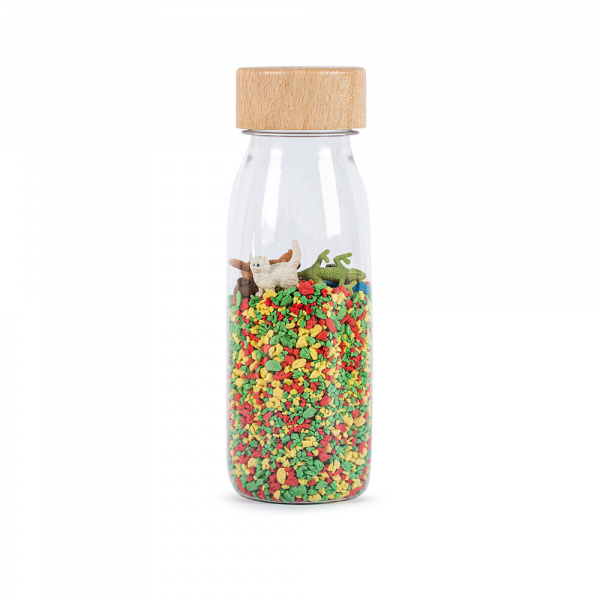 Bouteille sensorielle spy animaux de compagnie Petit boum