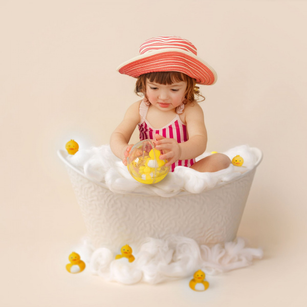 Jouet de bain happy bubbles duckies Petit boum
