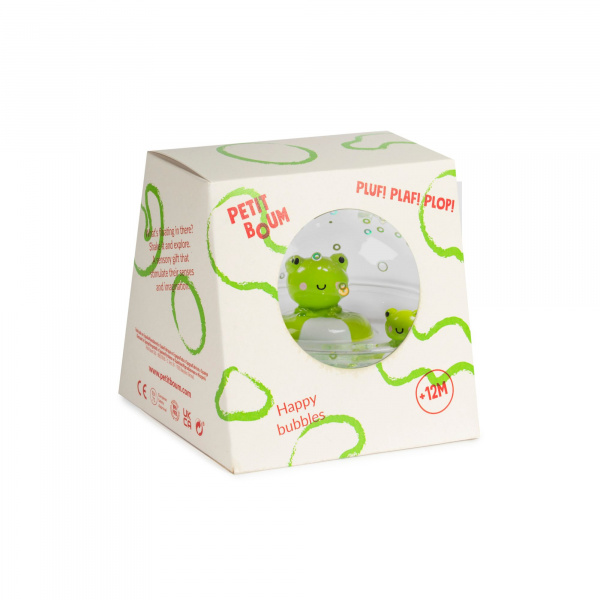 Jouet de bain happy bubbles froggies Petit boum