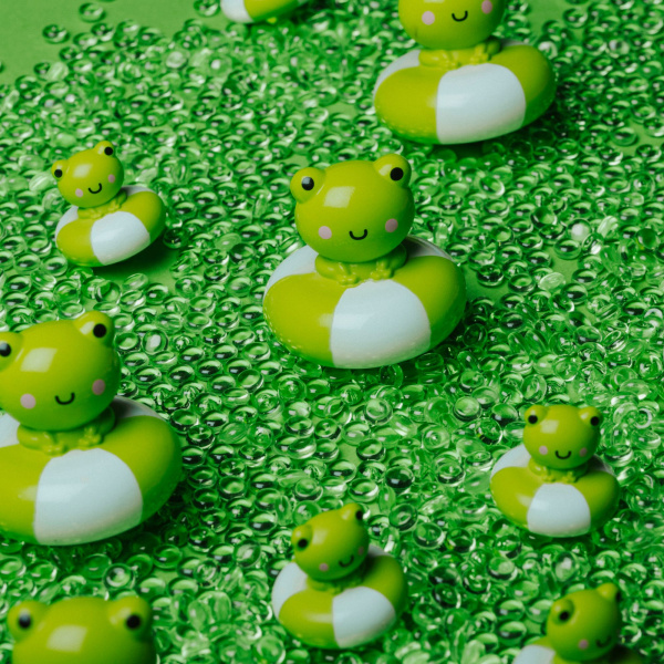 Jouet de bain happy bubbles froggies Petit boum
