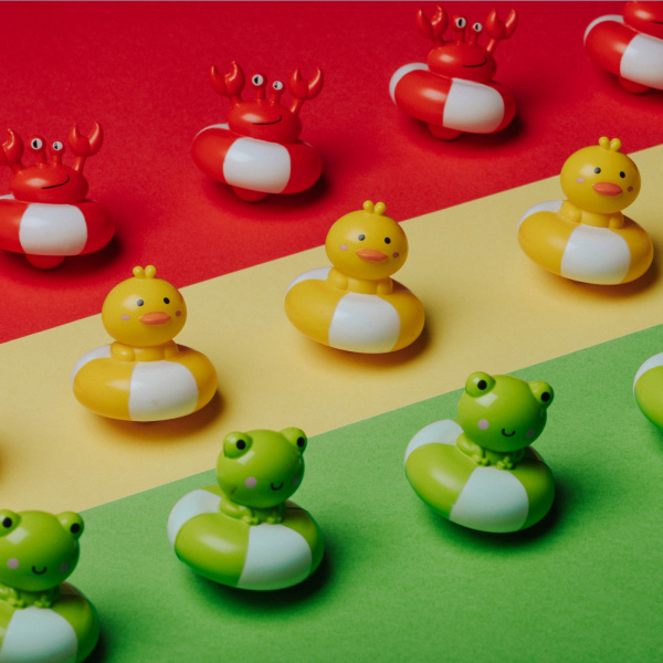 Jouet de bain happy bubbles froggies Petit boum