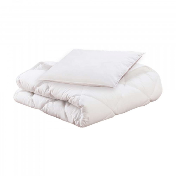 Couette bébé bio 75x120 cm blanc P'tit dodo