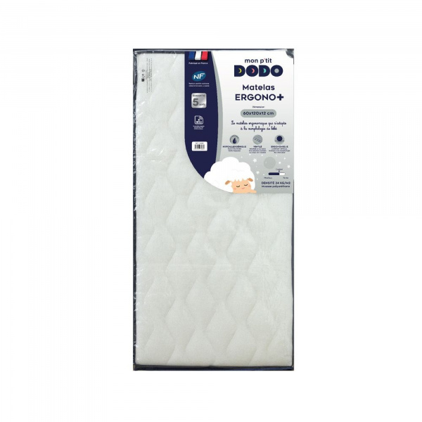 Matelas ergono 70x140 cm P'tit dodo