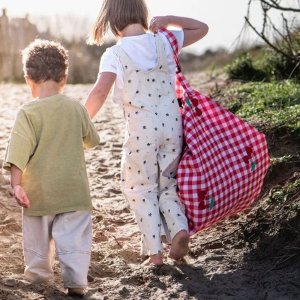 Tapis de jeu outdoor et sac à jouets pic nic 140 cm Play & go