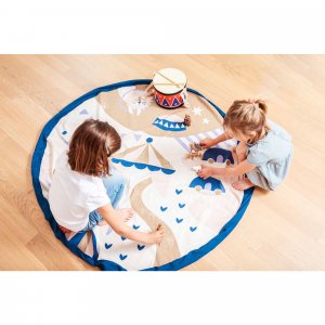 Grand sac à jouets / tapis de jeu 2 en 1 circus Play & go