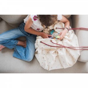 Grand sac à jouets / tapis de jeu 2 en 1 Play & go