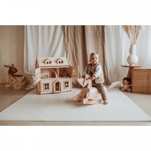 Tapis de jeu réversible 2 en 1 eevaa numbers Play & go