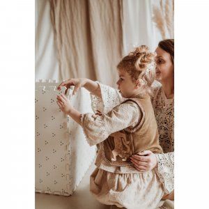 Tapis de jeu réversible 2 en 1 eevaa numbers Play & go