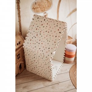 Tapis de jeu réversible 2 en 1 eevaa alphabet terrazzo Play & go