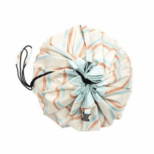 Grand sac à jouets d'extérieur / tapis de jeu 2 en 1 stripes Play & go