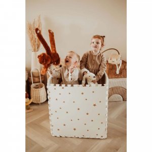 Tapis de jeu réversible 2 en 1 eevaa treehouse Play & go