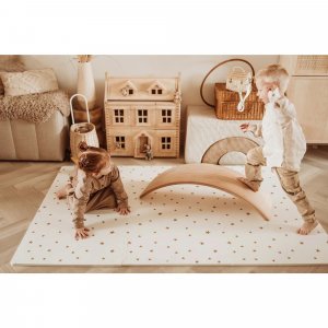Tapis de jeu réversible 2 en 1 eevaa treehouse Play & go