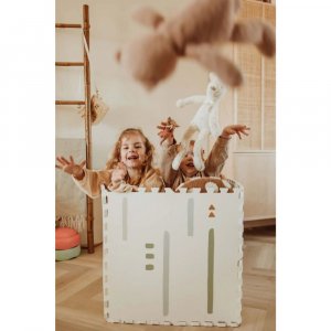 Tapis de jeu réversible 2 en 1 eevaa Play & go