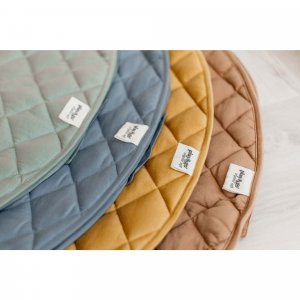 Sac à jouets / tapis d'éveil 2 en 1 en coton bio meadow green Play & go