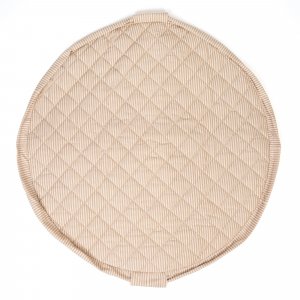 Sac à jouets / tapis d'éveil 2 en 1 en coton bio soft brown stripes Play & go