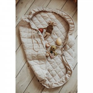 Sac à jouets 2 en 1 en coton bio Play & go