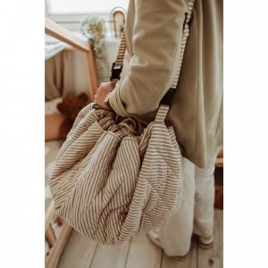 Sac à jouets 2 en 1 en coton bio Play & go