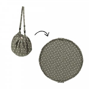 Sac à jouets / tapis d'éveil 2 en 1 en coton bio soft birds Play & go