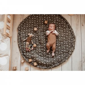 Sac à jouets / tapis d'éveil 2 en 1 en coton bio soft birds Play & go