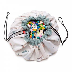 Grand sac à jouets / tapis de jeu 2 en 1 Play & go