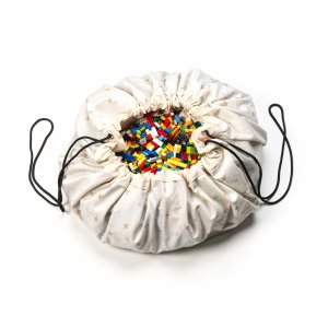 Grand sac à jouets / tapis de jeu 2 en 1 ferme Play & go