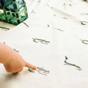 Grand sac à jouet / tapis de jeu 2 en 1 - crocodile Play & go