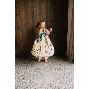 Grand sac à jouet / tapis de jeu 2 en 1 - funny days Play & go