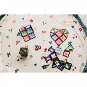 Grand sac à jouet / tapis de jeu 2 en 1 - funny days Play & go