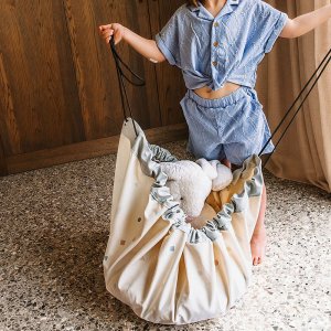 Grand sac à jouet / tapis de jeu 2 en 1 - worldmap colors Play & go