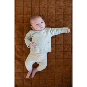 Sac à jouets / tapis d'éveil 2 en 1 noomad soft teddy marron Play & go