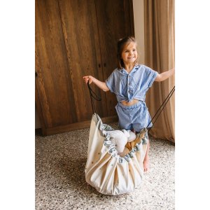 Grand sac à jouet / tapis de jeu 2 en 1 - worldmap colors Play & go