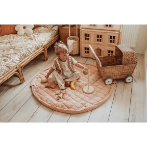 Sac à jouets / tapis d'éveil 2 en 1 noomad soft fleuri Play & go