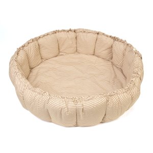 Tapis de jeu / nid de bébé 2 en 1 organic bloom brown stripes Play & go