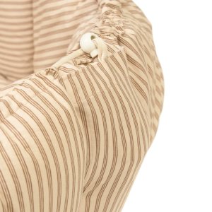 Tapis de jeu / nid de bébé 2 en 1 organic bloom brown stripes Play & go