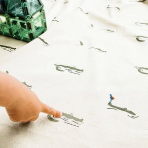Grand sac à jouet / tapis de jeu 2 en 1 - crocodile Play & go