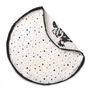Grand sac à jouet / tapis de jeu 2 en 1 - carte du monde Play & go