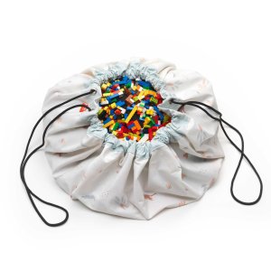 Grand sac à jouet / tapis de jeu 2 en 1 - jungle Play & go