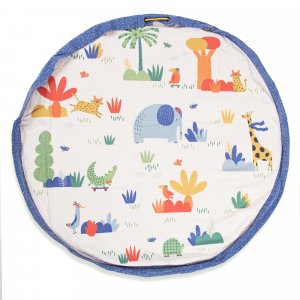 Grand sac à jouets / tapis de jeu 2 en 1 Play & go