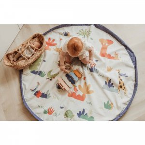 Grand sac à jouets / tapis de jeu 2 en 1 Play & go