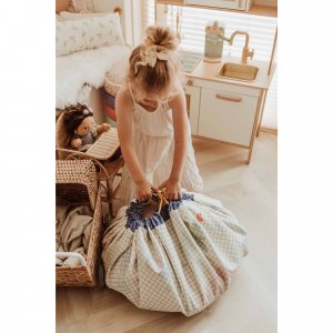 Grand sac à jouets / tapis de jeu 2 en 1 Play & go