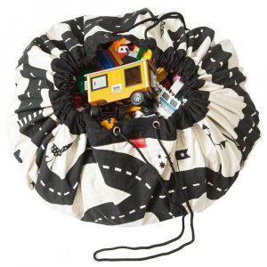 Grand sac à jouets / tapis de jeu 2 en 1 Play & go