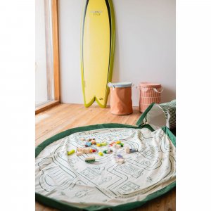 Panier de rangement + tapis de jeu - soo roadmap Play & go