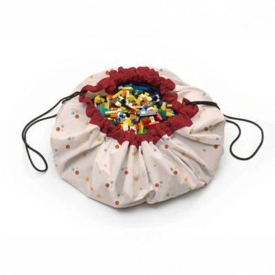 Grand sac à jouets / tapis de jeu 2 en 1 circus