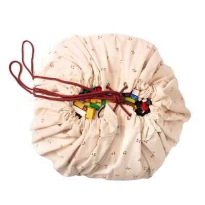 Grand sac à jouets / tapis de jeu 2 en 1 cherrycherry