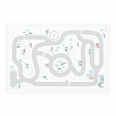 Tapis de jeu réversible 2 en 1 eevaa roadmap