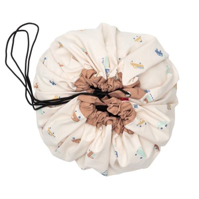 Grand sac à jouets / tapis de jeu 2 en 1 big cars size