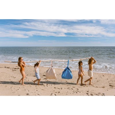 Grand sac à jouets d'extérieur / tapis de jeu 2 en 1 swim fun