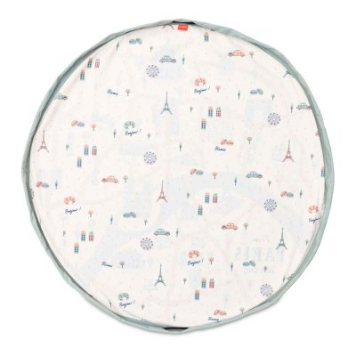Grand sac à jouets / tapis de jeu 2 en 1 paris map